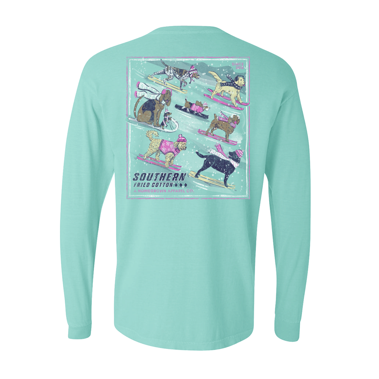 Pups on the Slopes Long Sleeve