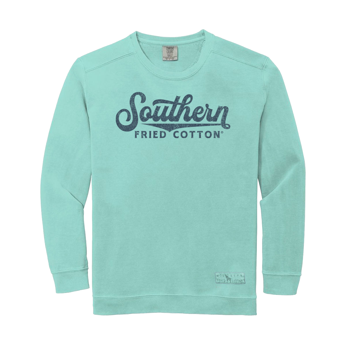 Vintage Logo Chalky Mint - Front Print Crewneck