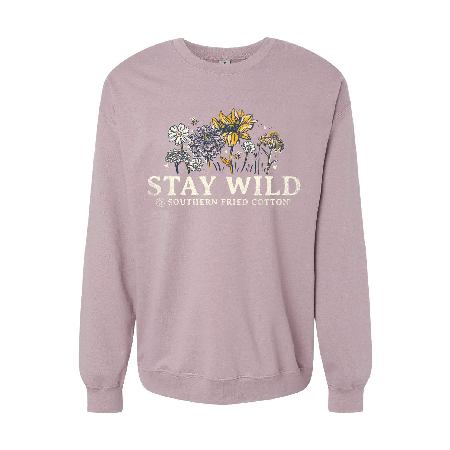 Stay Wild - Front Print Crewneck