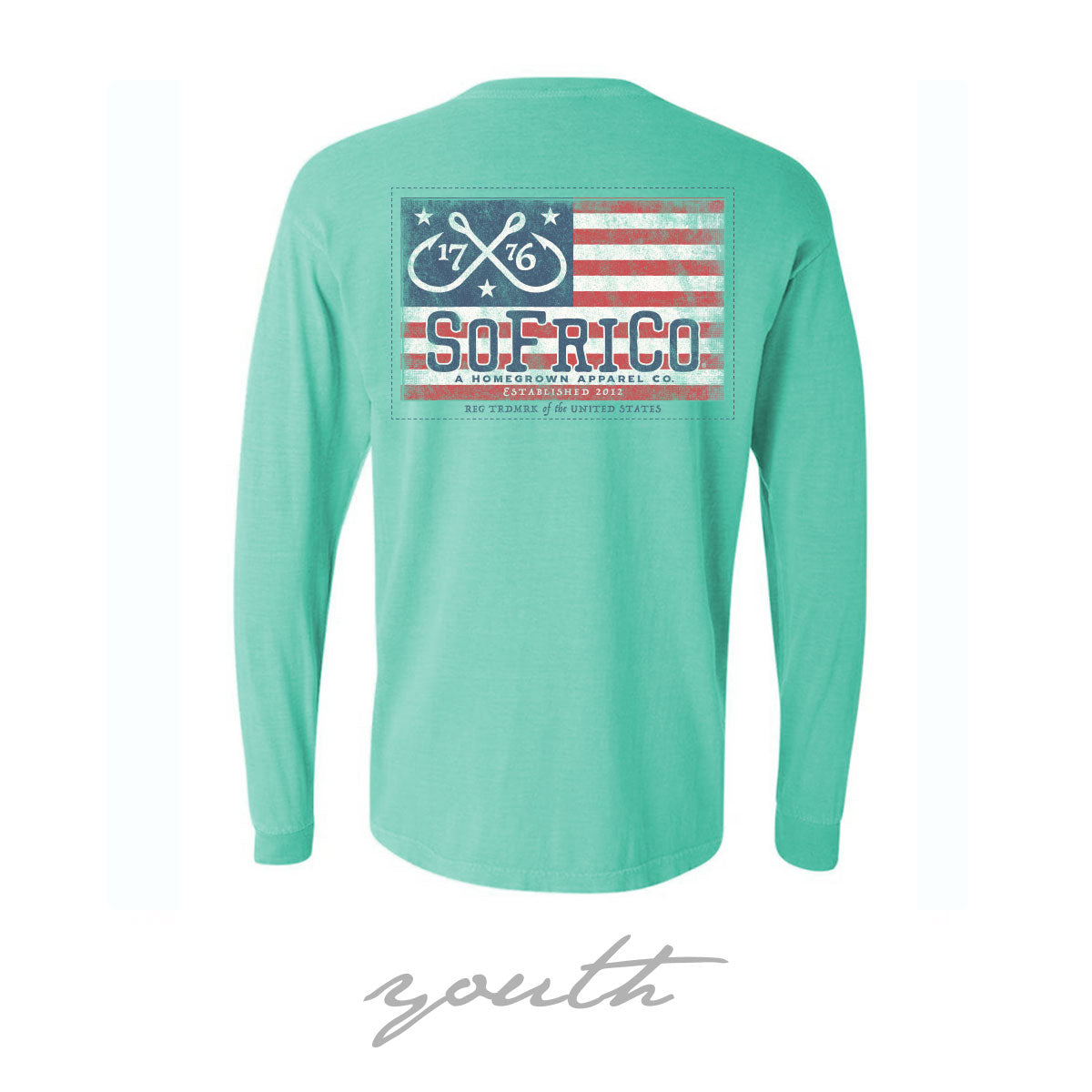 Hooks & Stripes Forever - Youth Long Sleeve