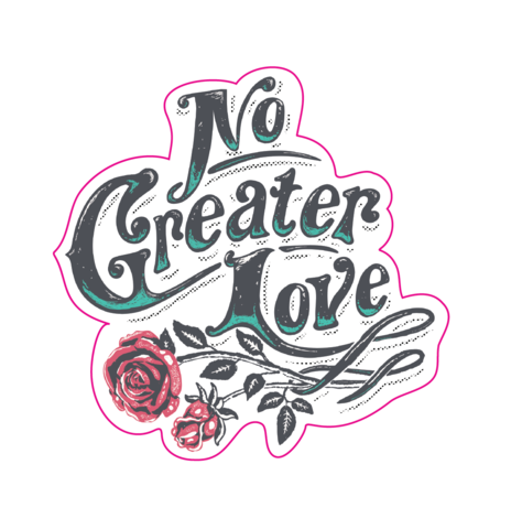 No Greater Love - Decal