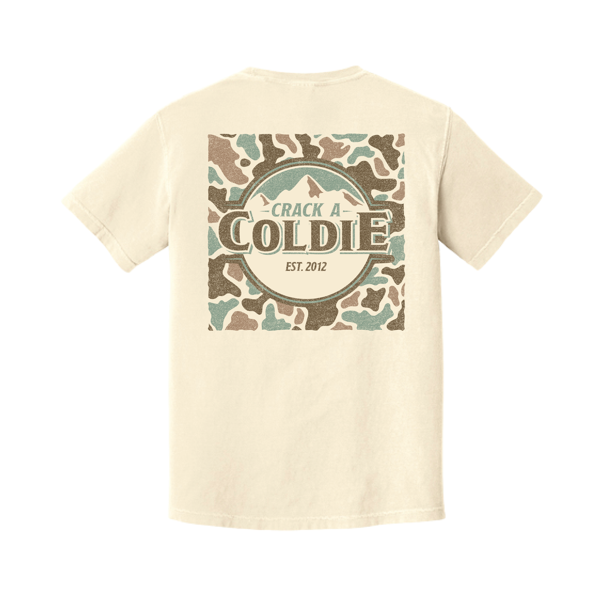 Camo Mountain Crack a Coldie