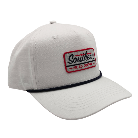 White Southern Bolt Hat