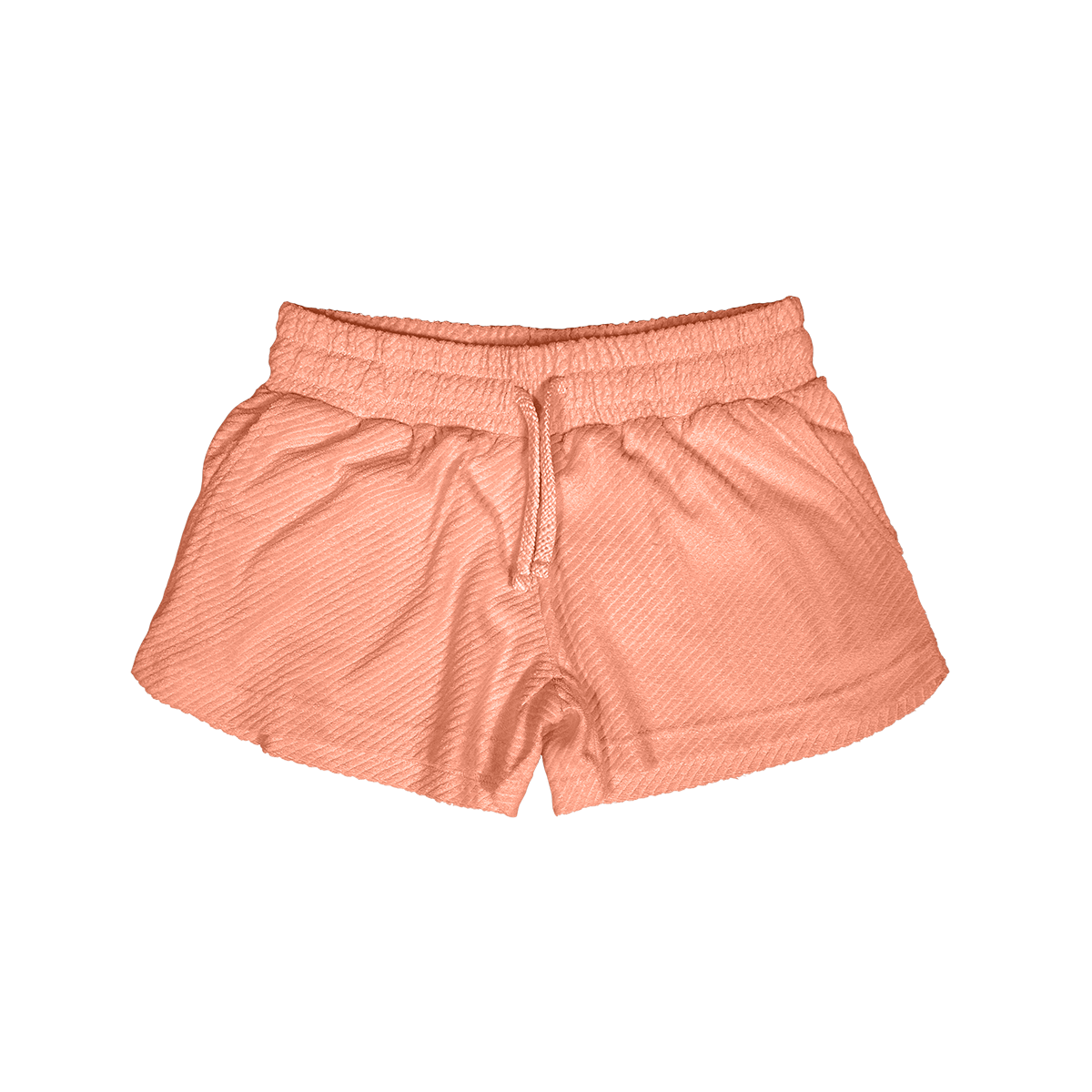Cross Terry Shorts - Melon Vacay All Day