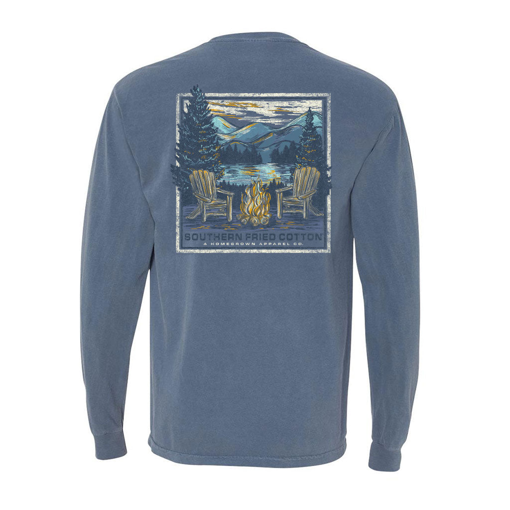 Mountain Bonfire - Long Sleeve