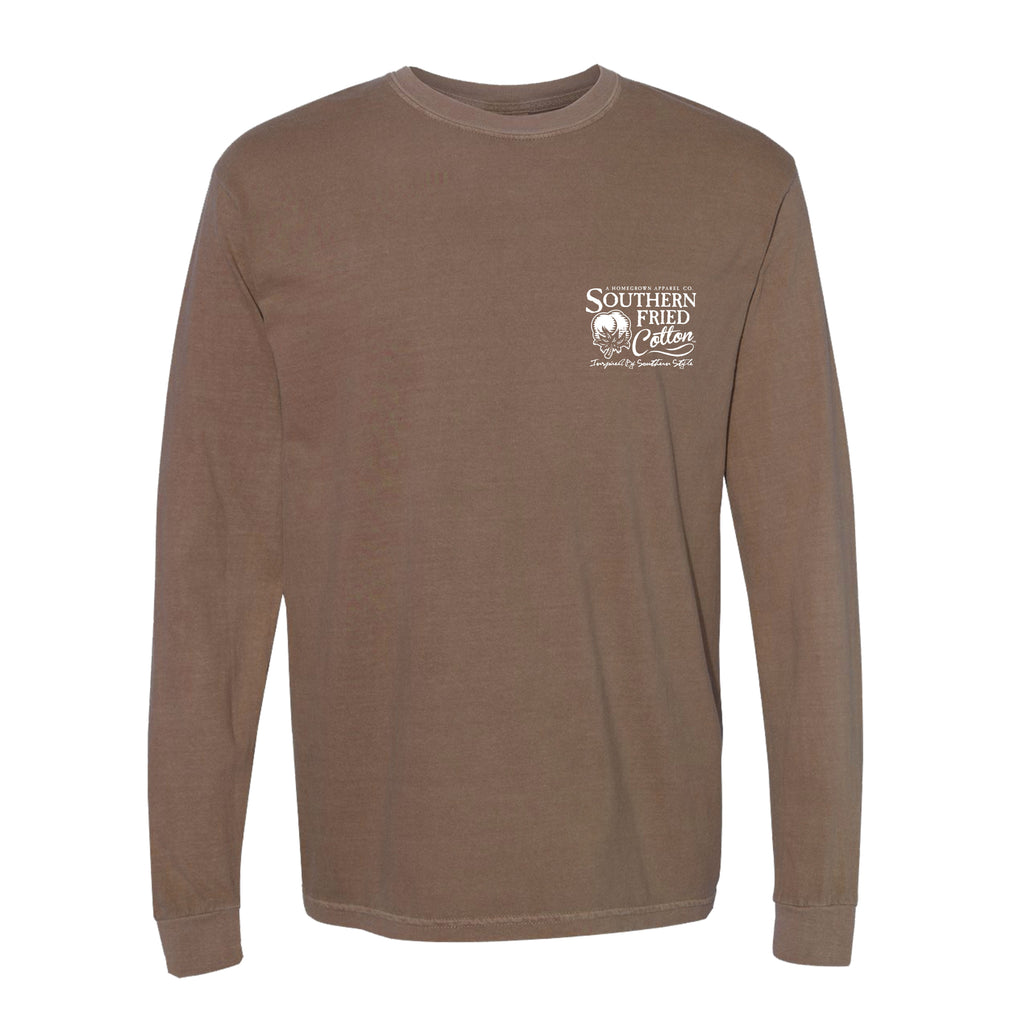 Old School Camo Badge - Long Sleeve