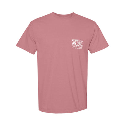 Old School Camo Badge - Mauve
