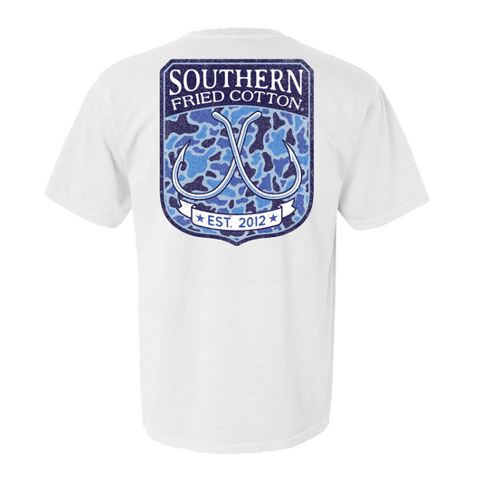 Southern Fried Cotton Catch This Fishing Boat Sunrise Short Sleeve