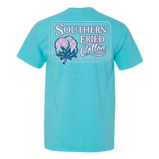 Southern Fried Cotton Reel It in Flag T Shirt S