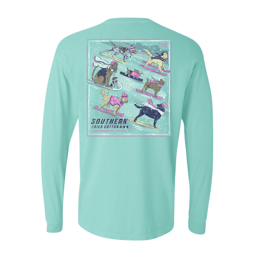 Pups on the Slopes Long Sleeve