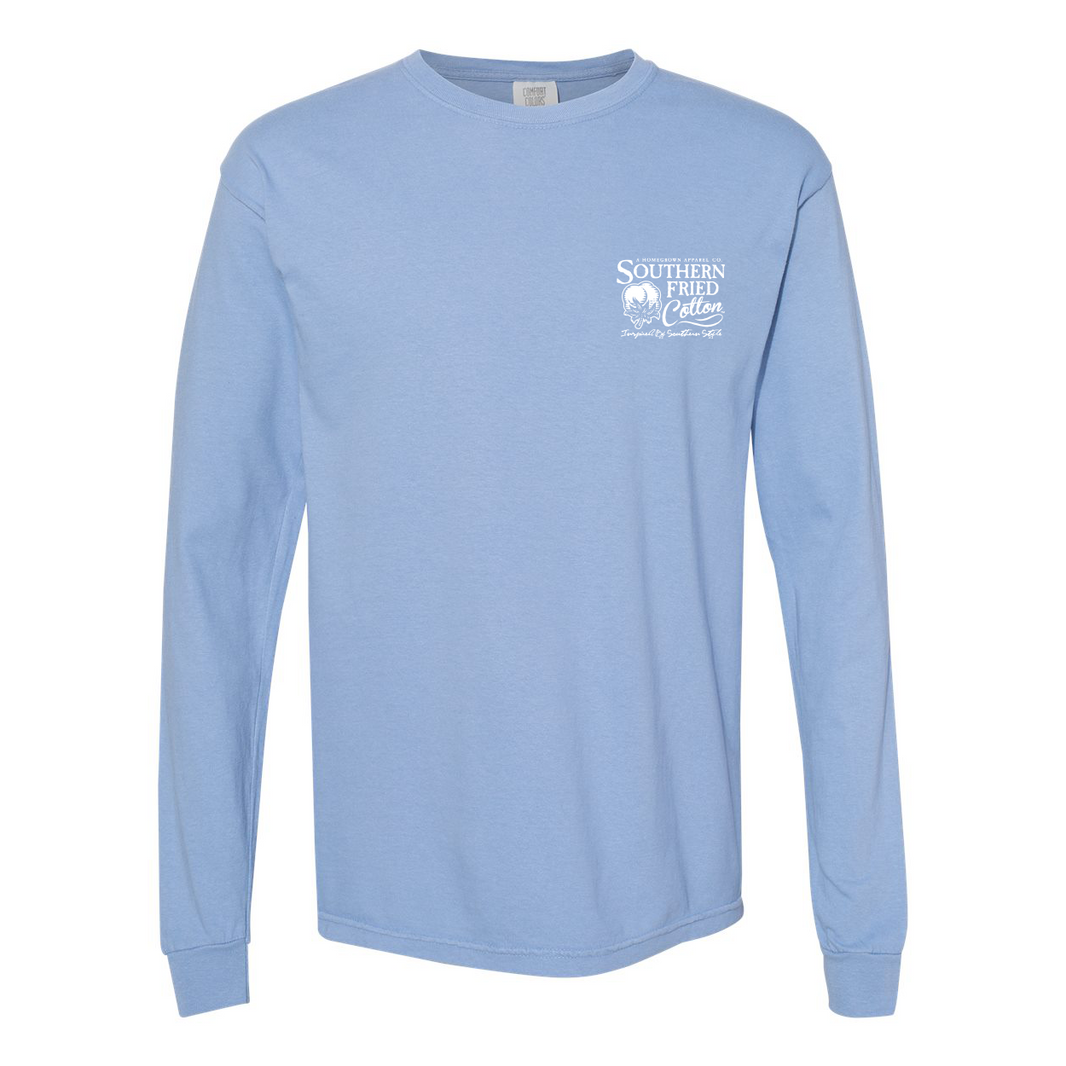 USA Justice For All Long Sleeve Tee by Southern Fried Cotton main image 1