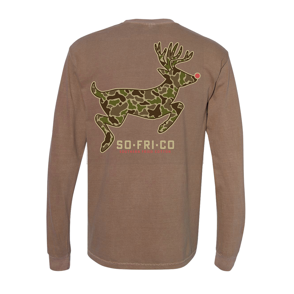 Old School Rudolph Long Sleeve