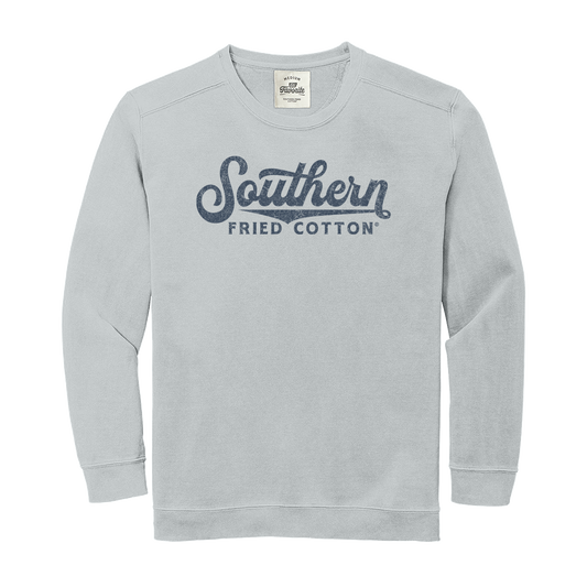 Vintage Logo Light Grey - Front Print Crewneck