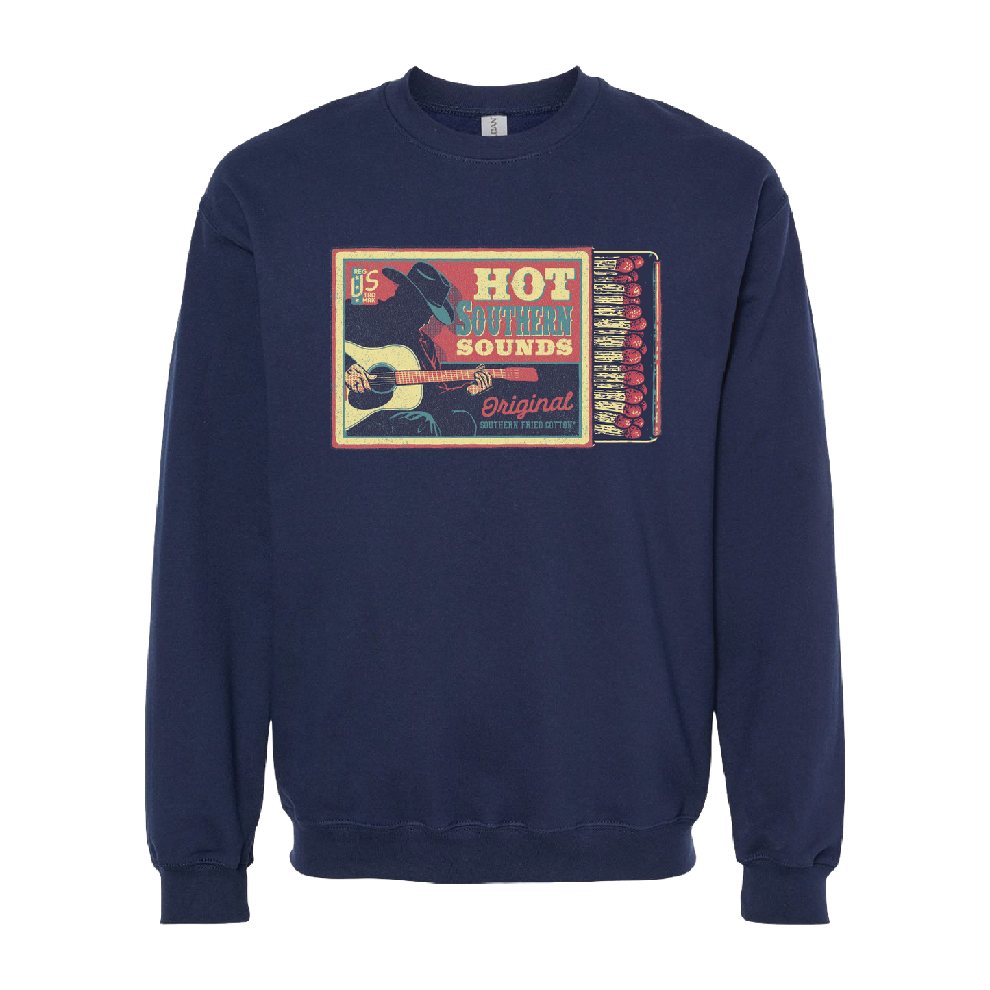 Southern Fried Sounds - Front Print Crewneck