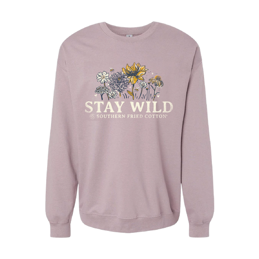 Stay Wild - Front Print Crewneck