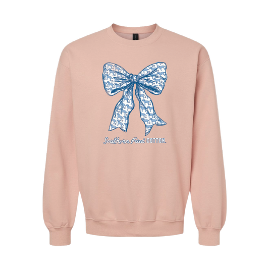 Tied & True - Front Print Crewneck