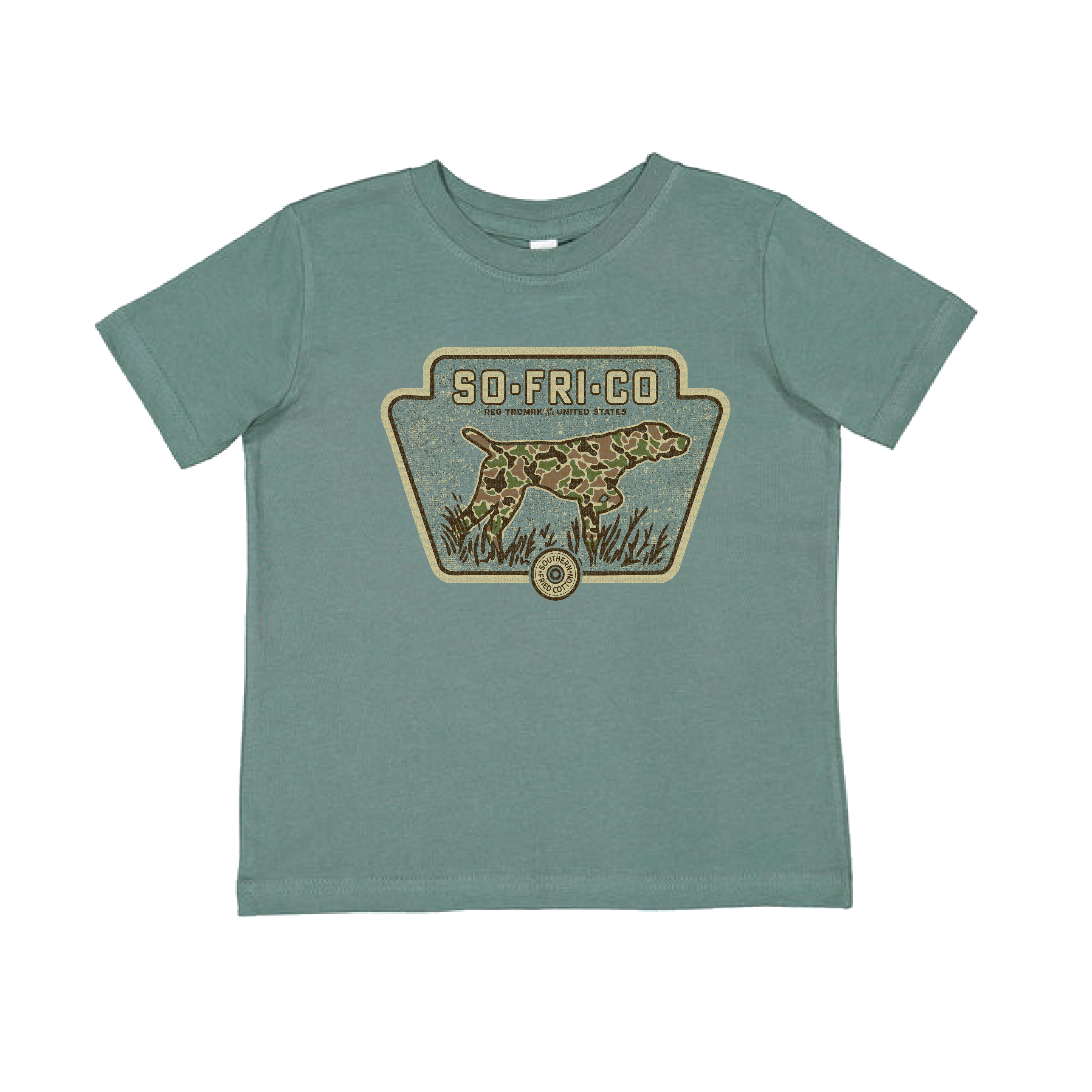 Old School Camo Badge - Toddler