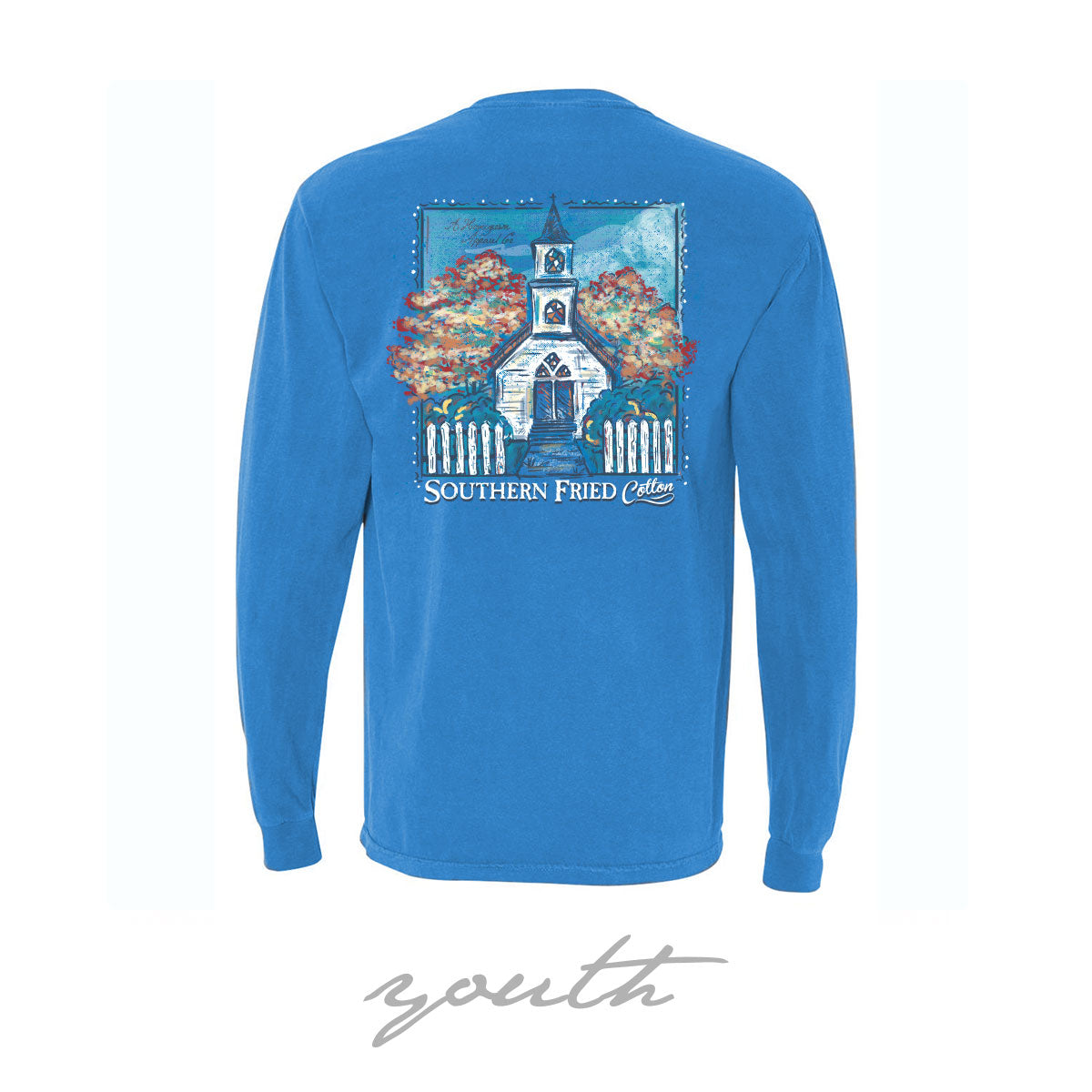 Little White Church - Youth Long Sleeve