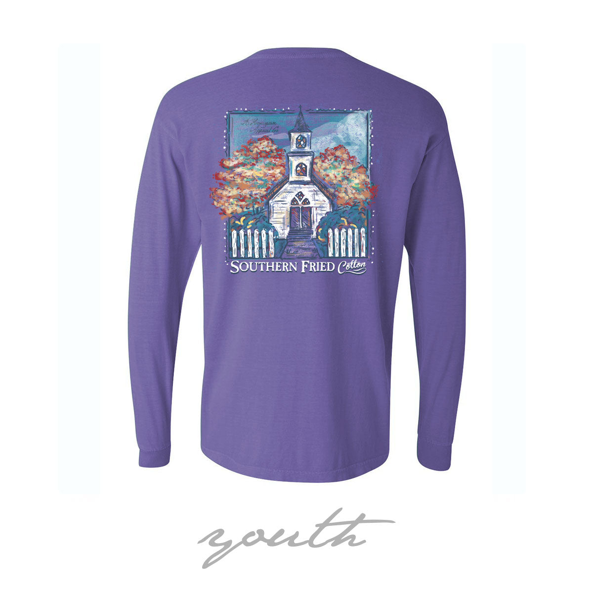 Little White Church - Youth Long Sleeve
