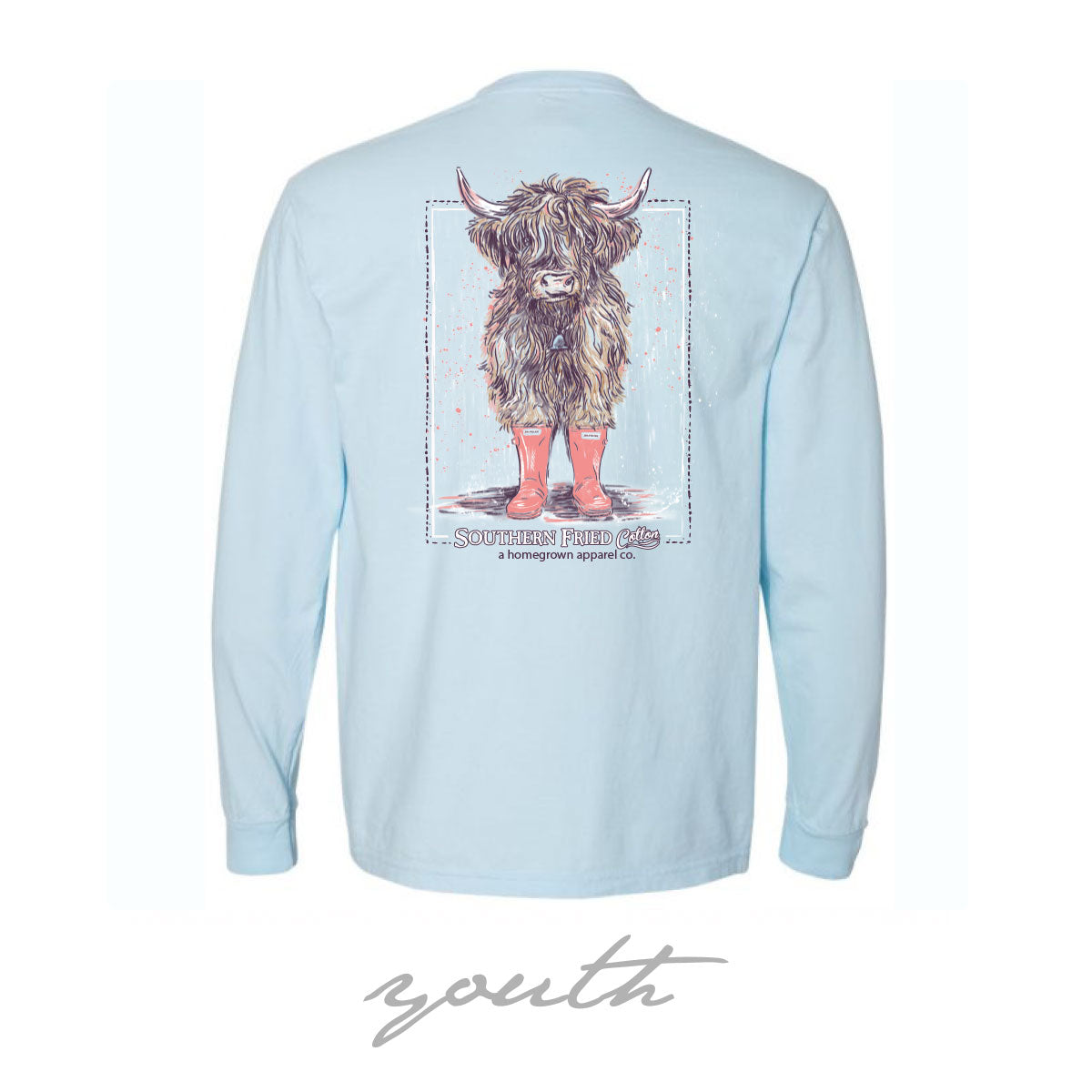 Getting Caught in the Rain - Youth Long Sleeve