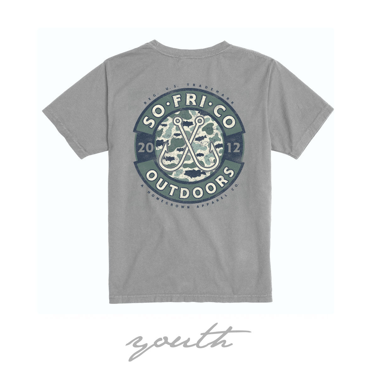 Old School Fish Camo-Youth