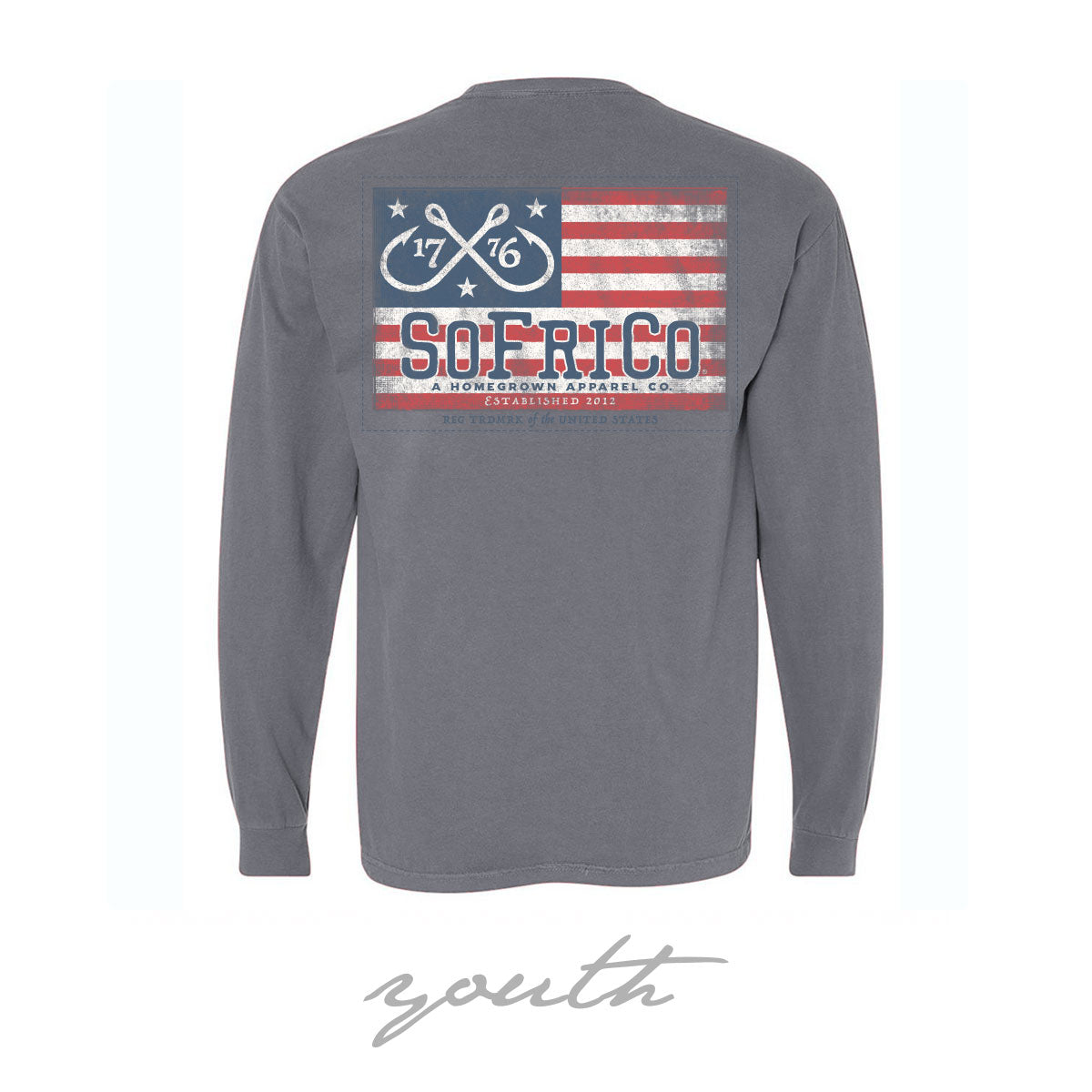 Hooks & Stripes Forever - Youth Long Sleeve