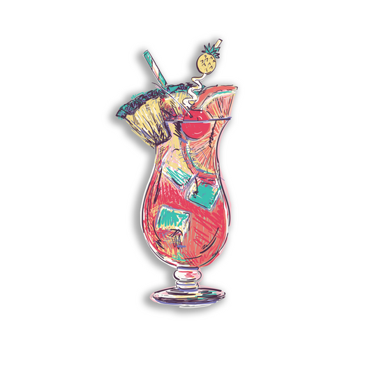 Summertime Sippin' - Decal