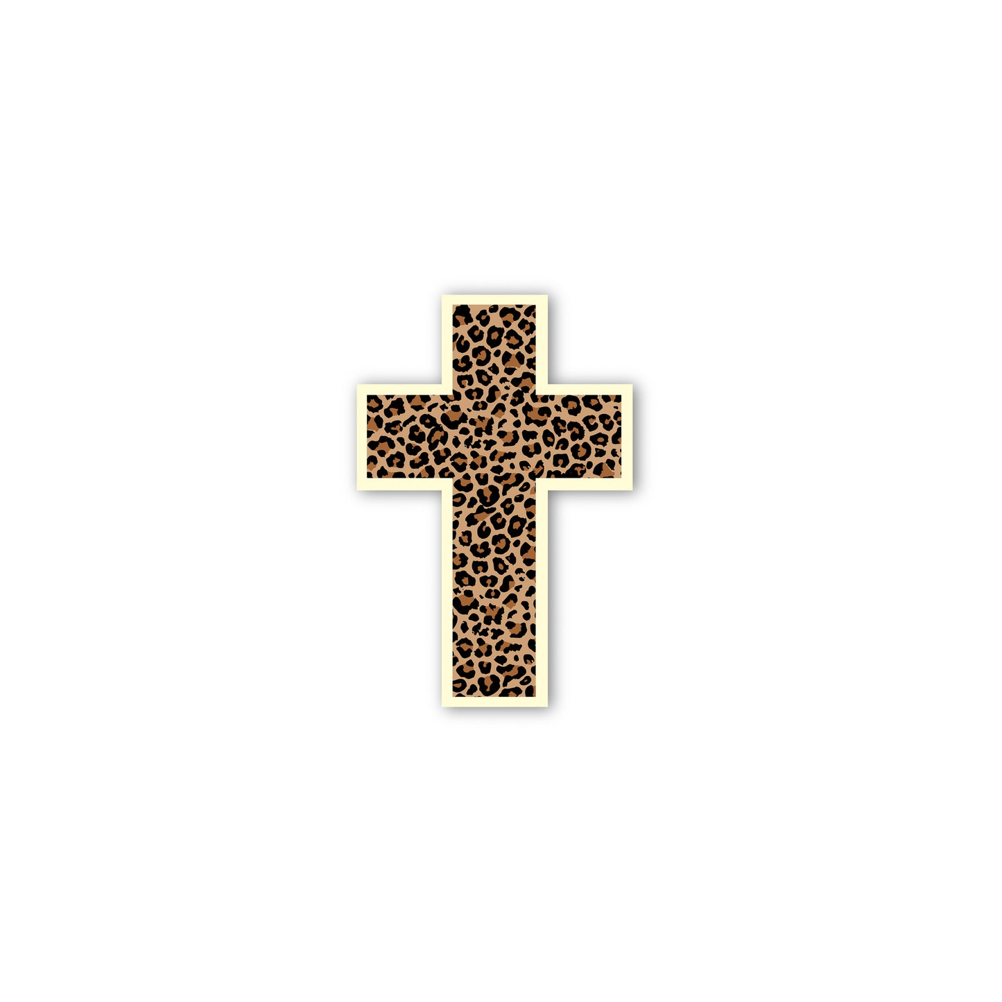 Cheetah Cross - Decal