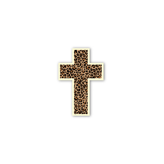 Cheetah Cross - Decal