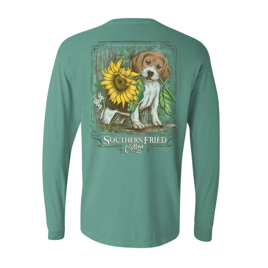 Sunflower Beagle - Long Sleeve